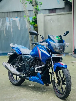 টিভিএস অ্যাপাচি আরটিআর ১৬০ ২ভি ২০২২ নীল