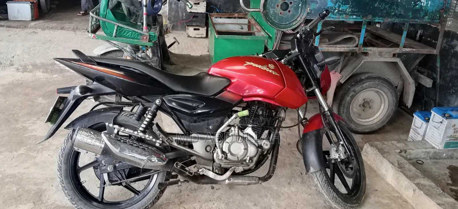 বাজাজ পালসার ১৫০ ২০১০ রেড