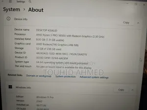 ল্যাপটপ HP Elitebook 840 G8 8gb Amd Ryzen 5 Hdd+ssd 256gb