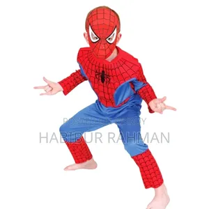 Spiderman Fancy Dress Costume Superhero Costume Kids Cartoon Fancy