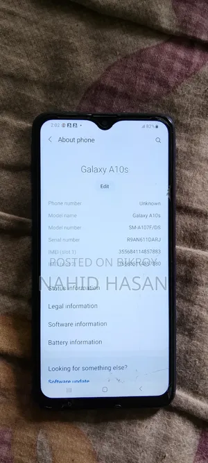 Samsung Galaxy A10s 32 GB Purple