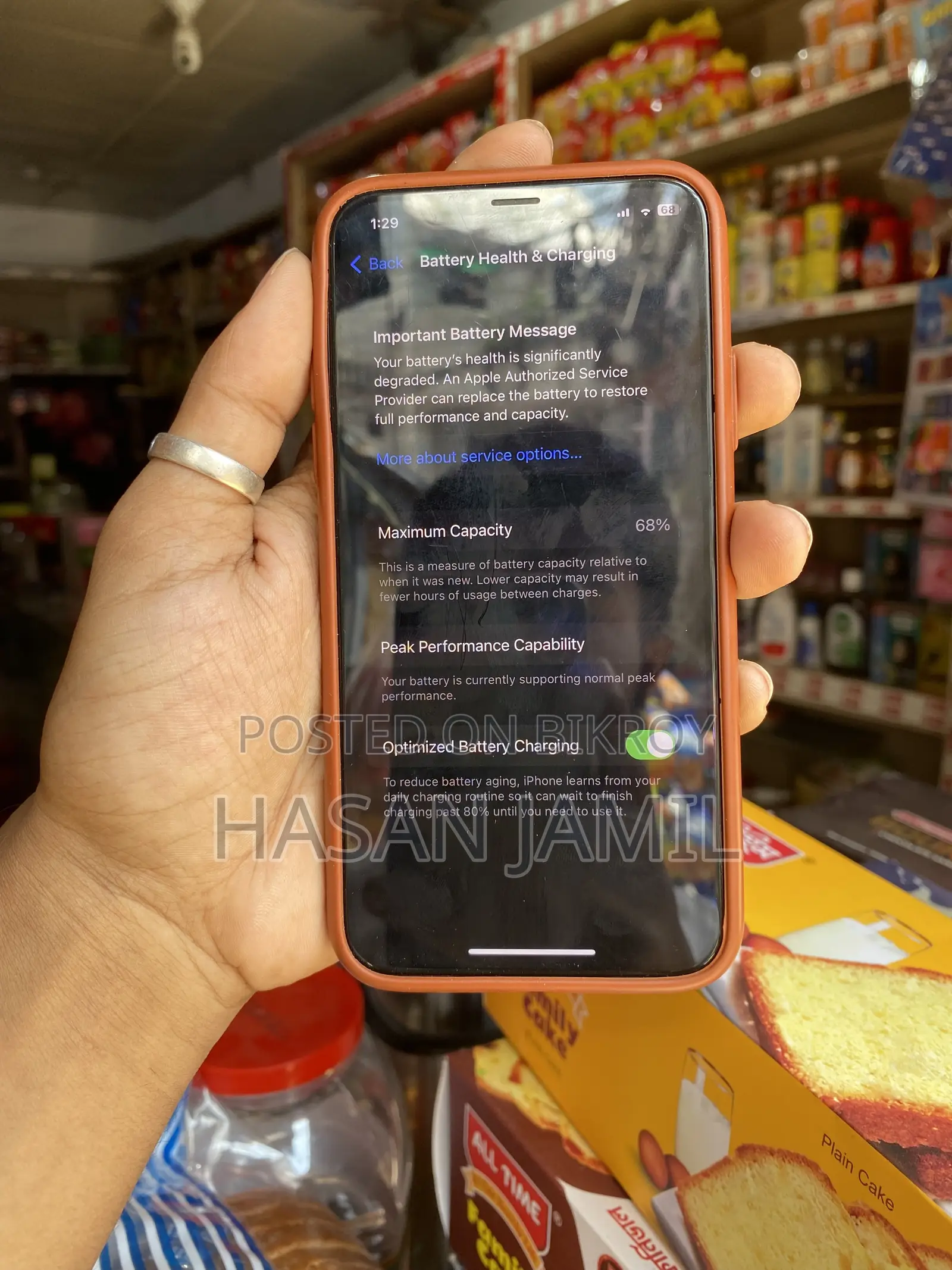 Apple iPhone X 64 GB Black