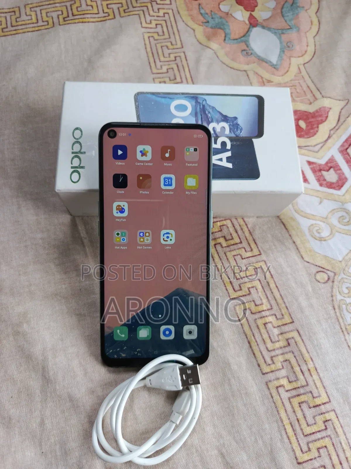 নতুন অপো এ৫৩এস ২৫৬ জিবি নীল