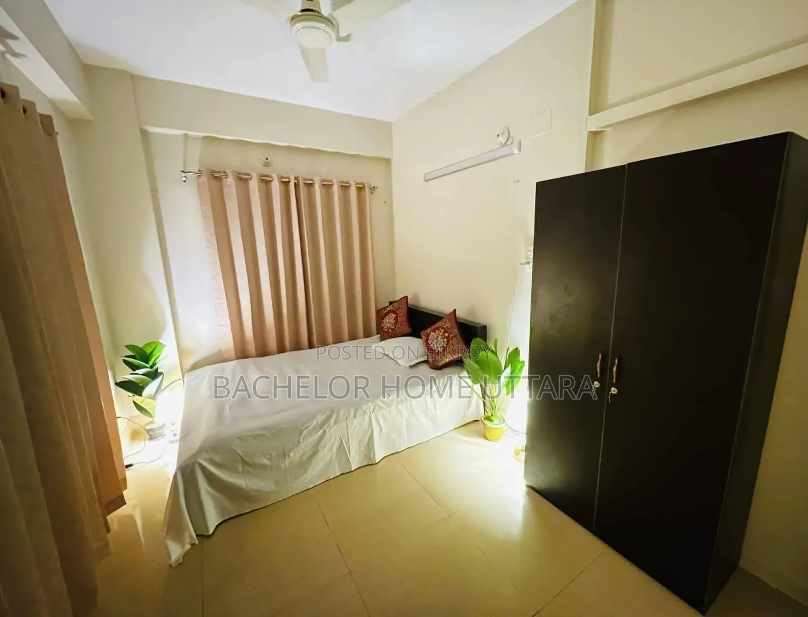 Furnished 1 Bedroom Room Parlour in Uttara for Rent