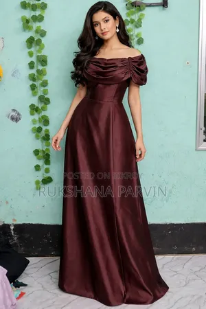 Off Shoulder Party Gawn
