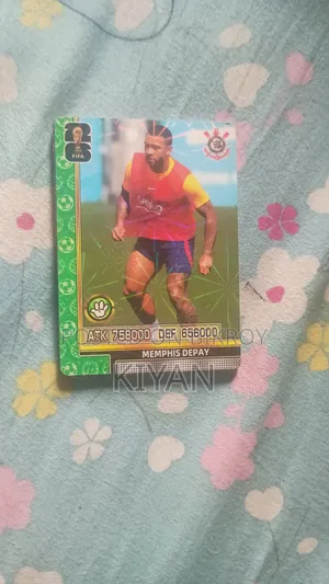 Depay Football Card and Luka Modric