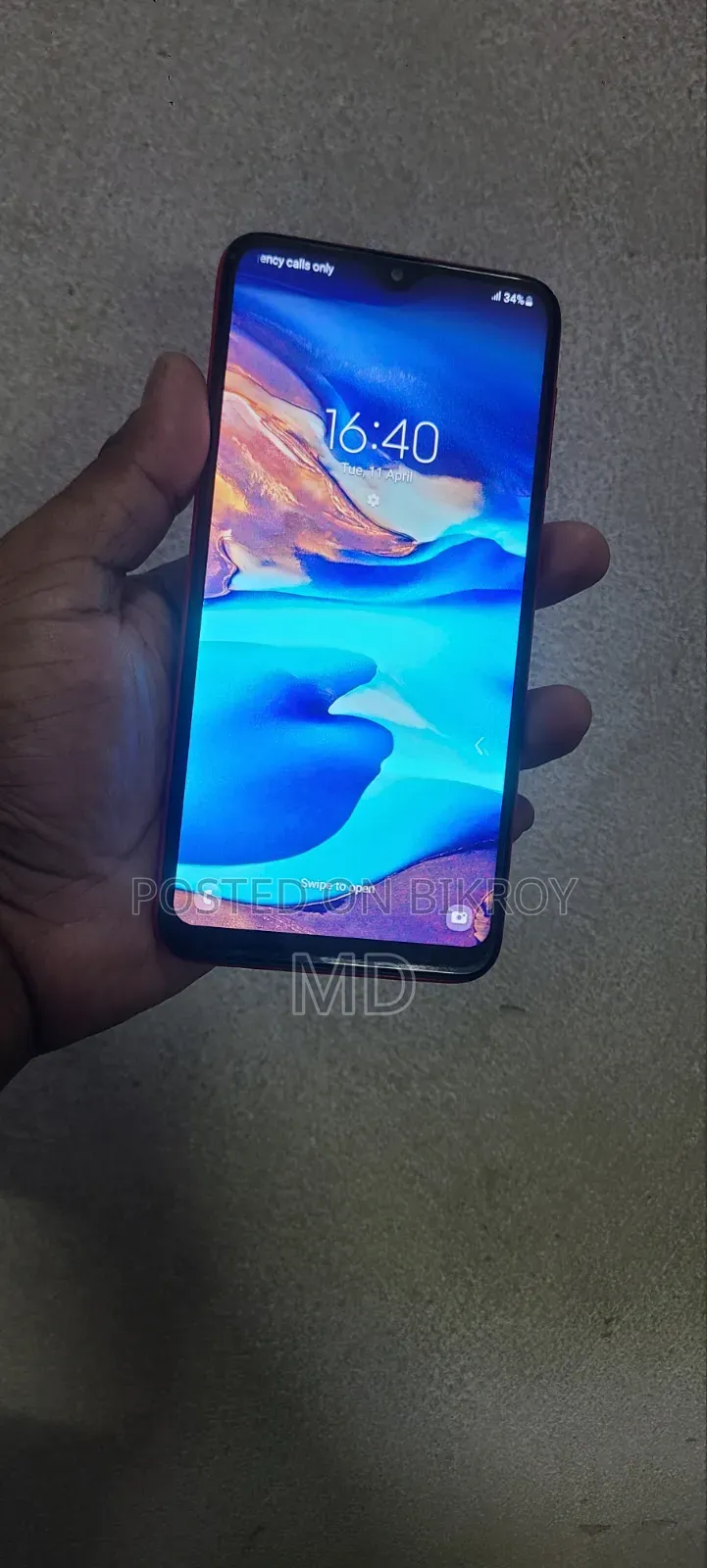 Samsung A10 32 GB Red