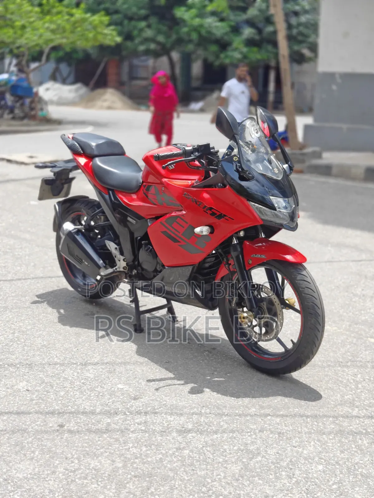 Suzuki Gixxer SF FI 2022 Red