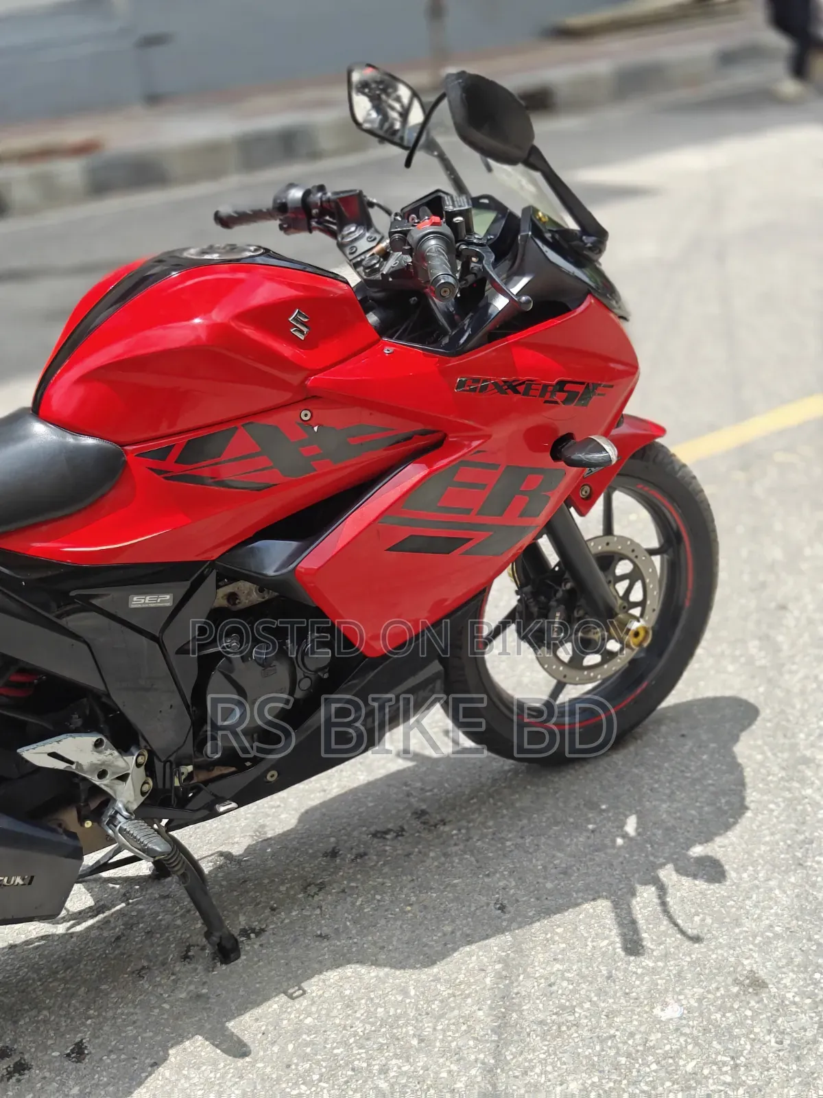 Suzuki Gixxer SF FI 2022 Red