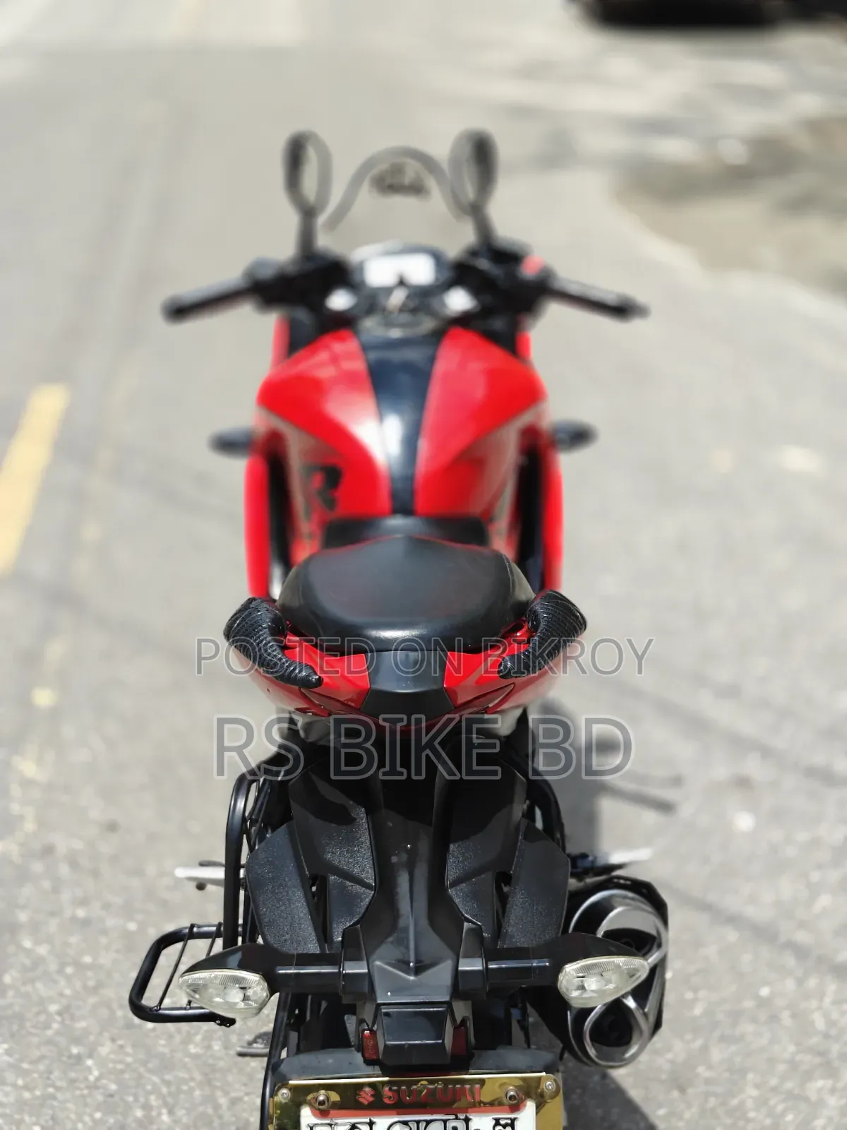 Suzuki Gixxer SF FI 2022 Red