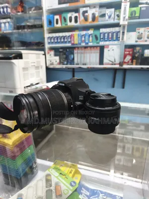 Camon 250D With 50 Mm STM Prime Lens 1.8 Full Fresh Condition.