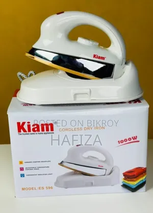 Kiam Cordless Electronic Dry Iron