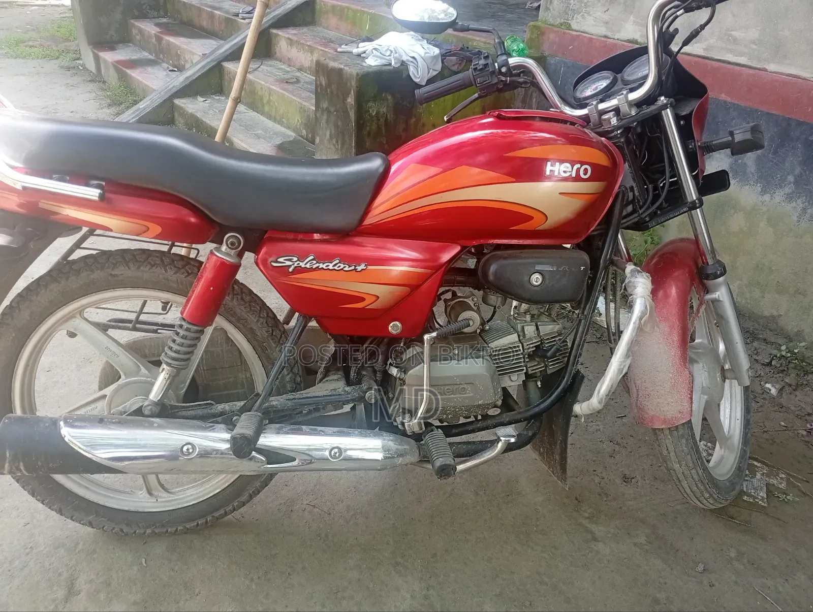 Hero Splendor Plus 2020 Red