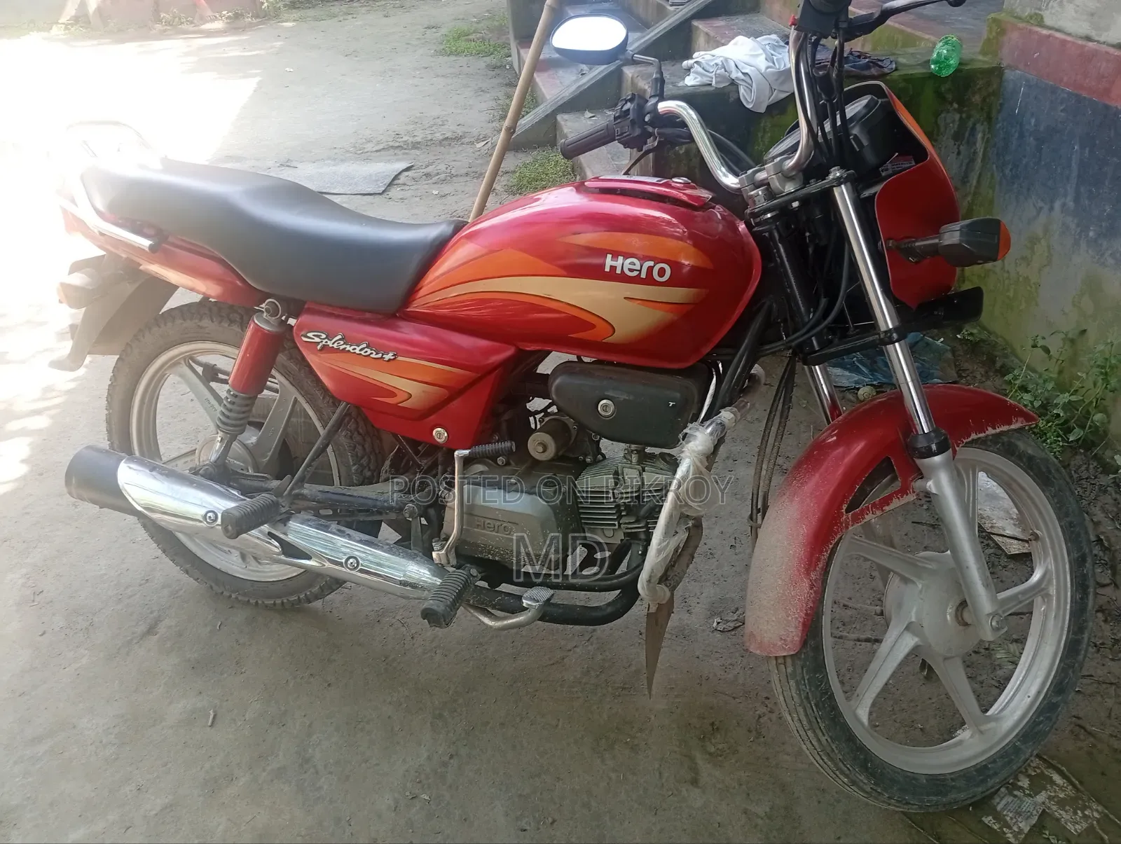 Hero Splendor Plus 2020 Red