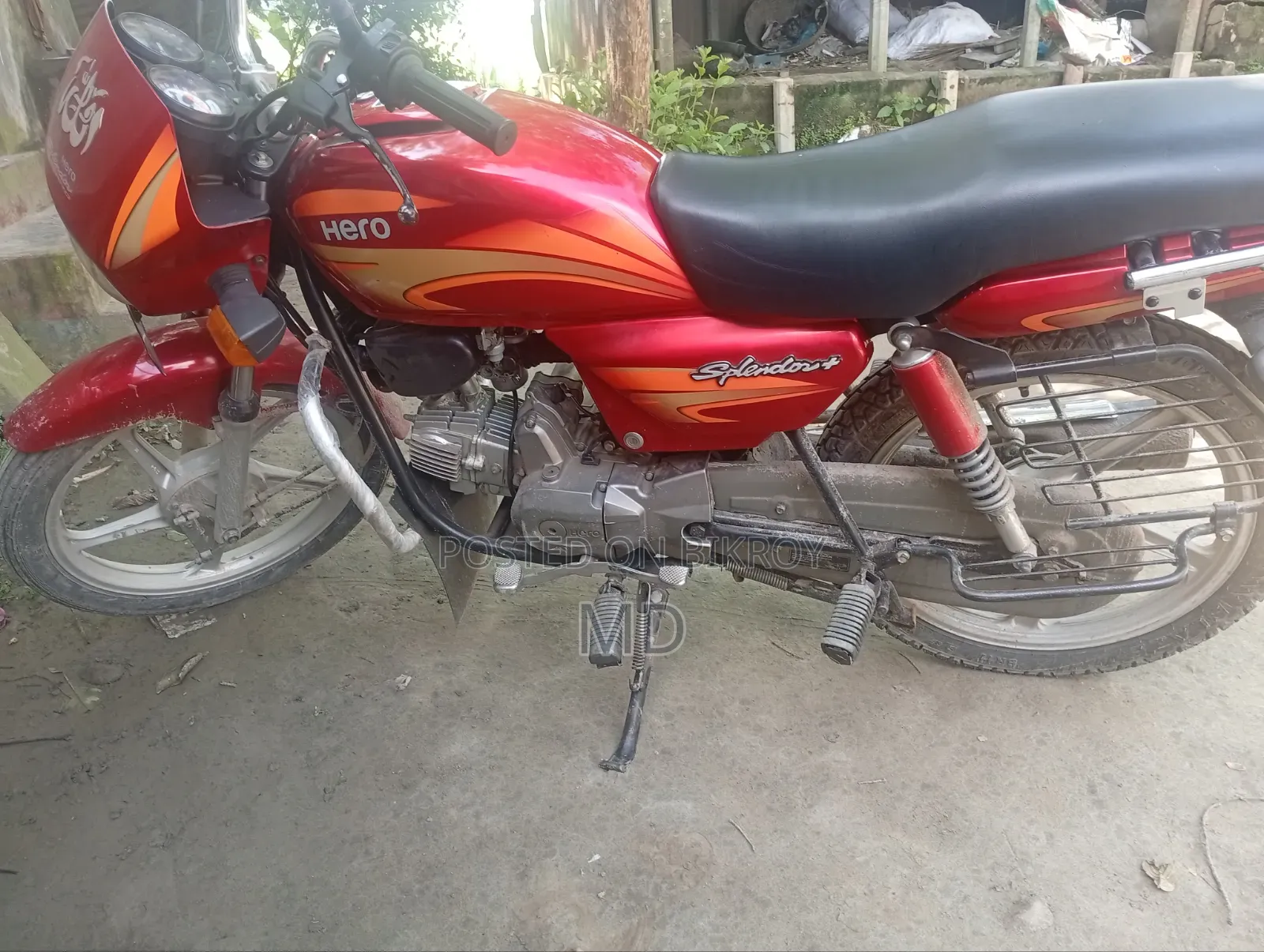 Hero Splendor Plus 2020 Red