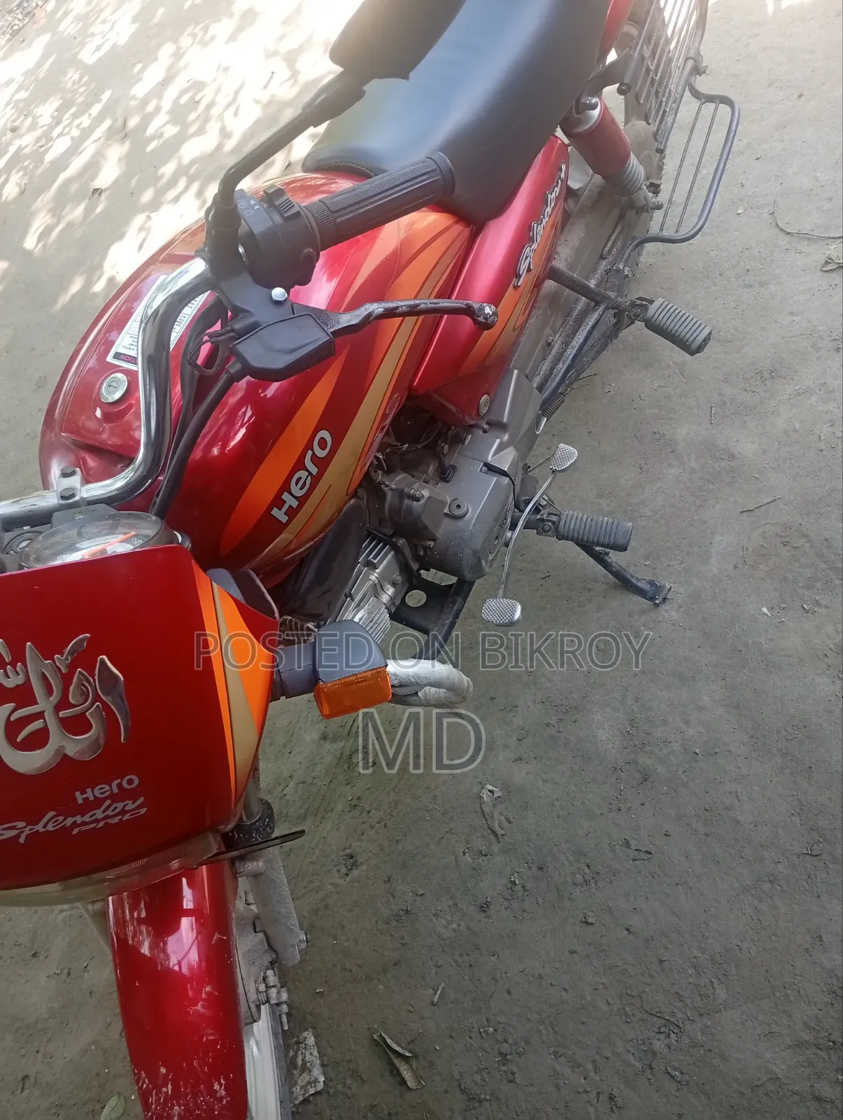 Hero Splendor Plus 2020 Red