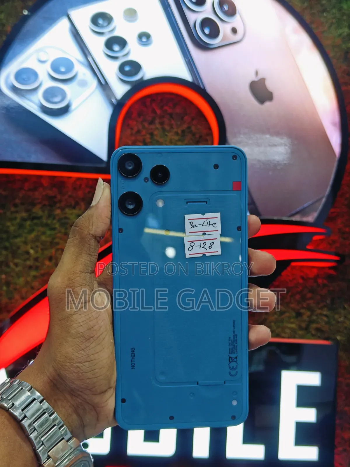 Nothing Phone 3a Lite 128 GB Blue