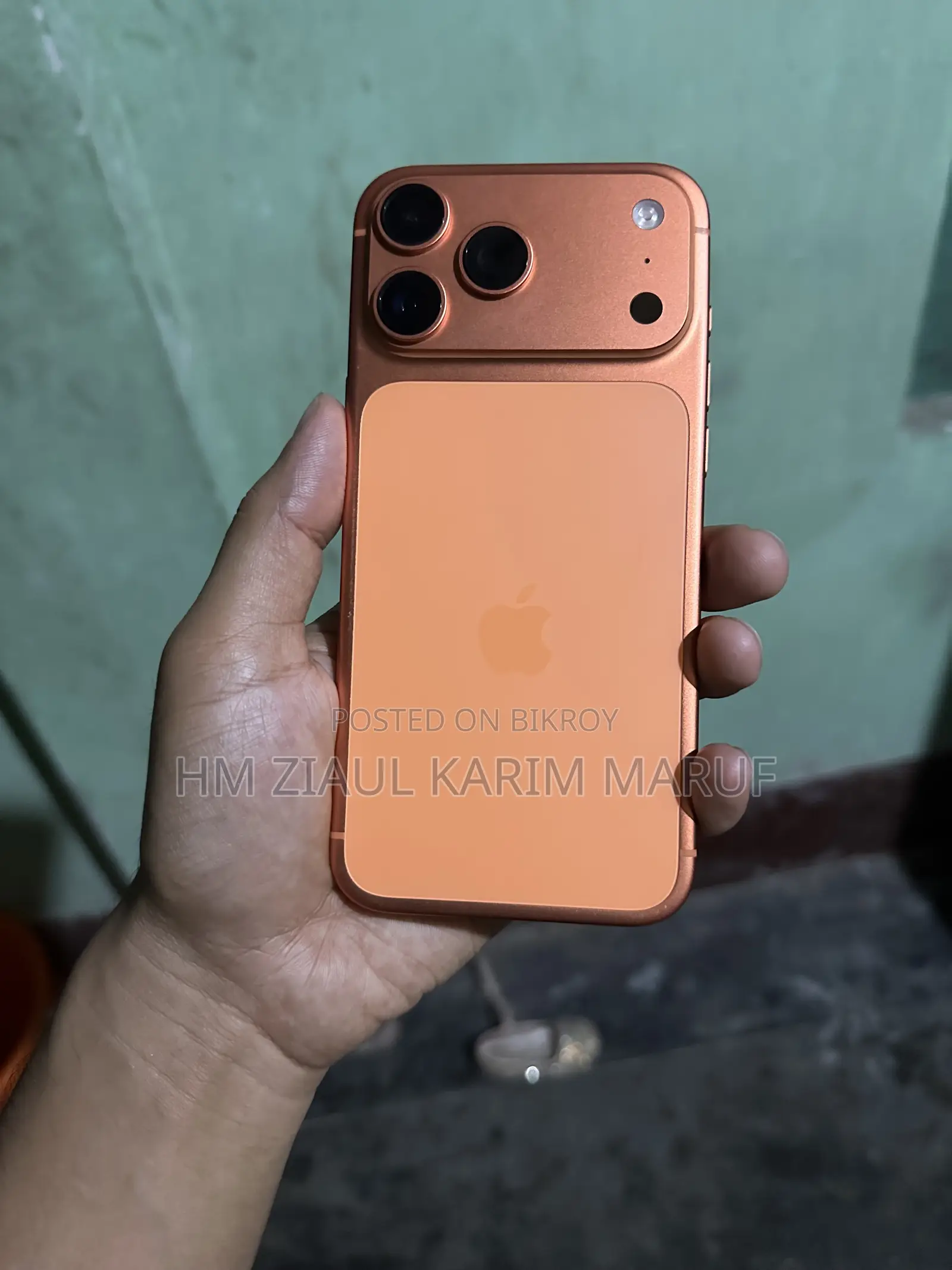 Apple iPhone 17 Pro Max ২৫৬ জিবি কমলা