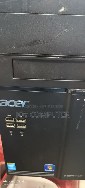 Desktop Computer Acer Aspire GX 4GB Intel Core I3 SSD 128GB