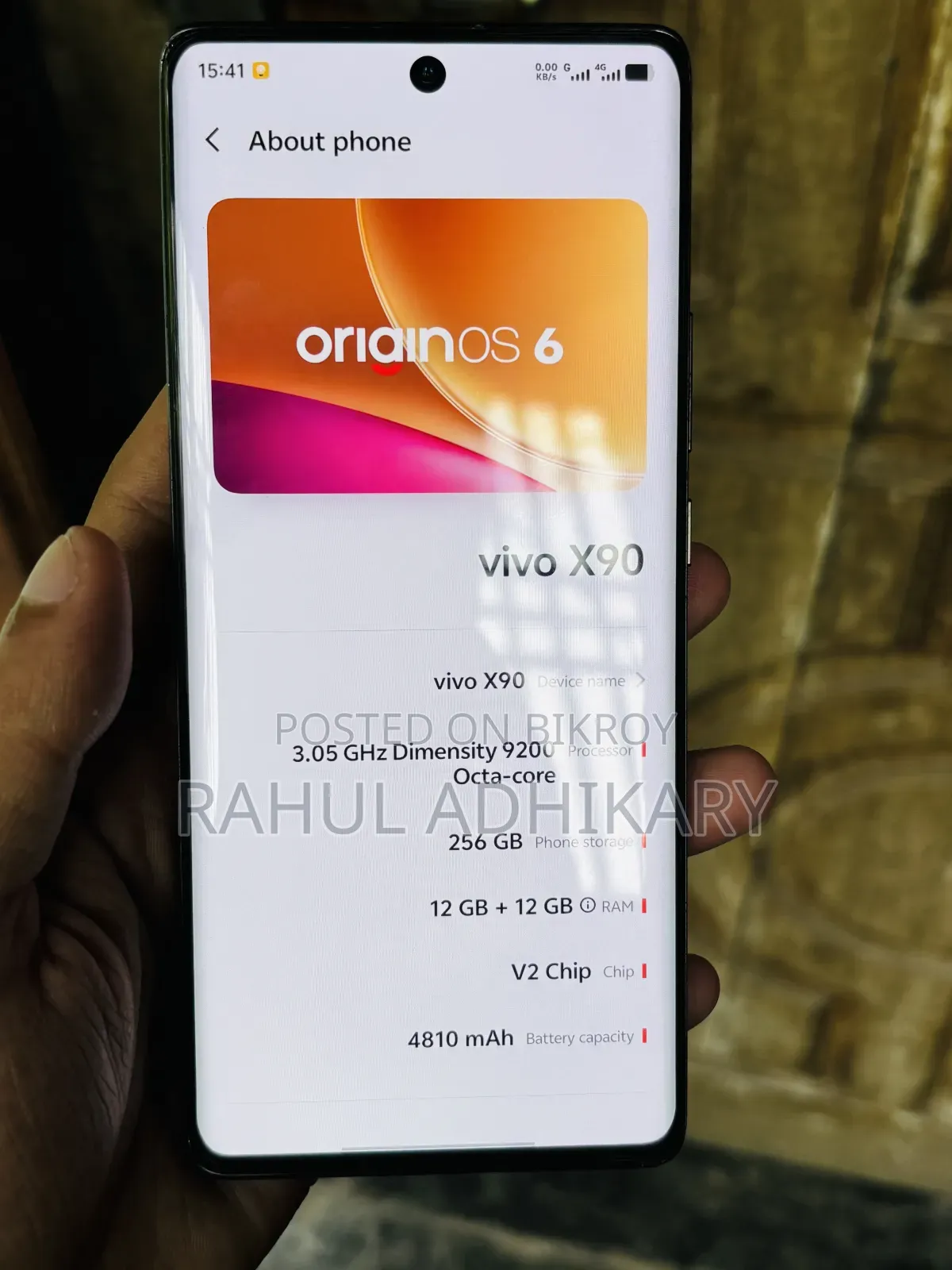 Vivo X90 256 GB Black