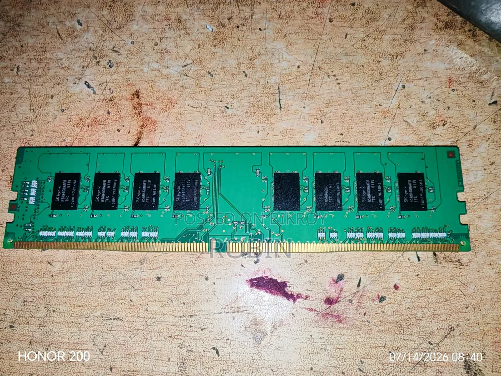 8GB DDR4 RAM