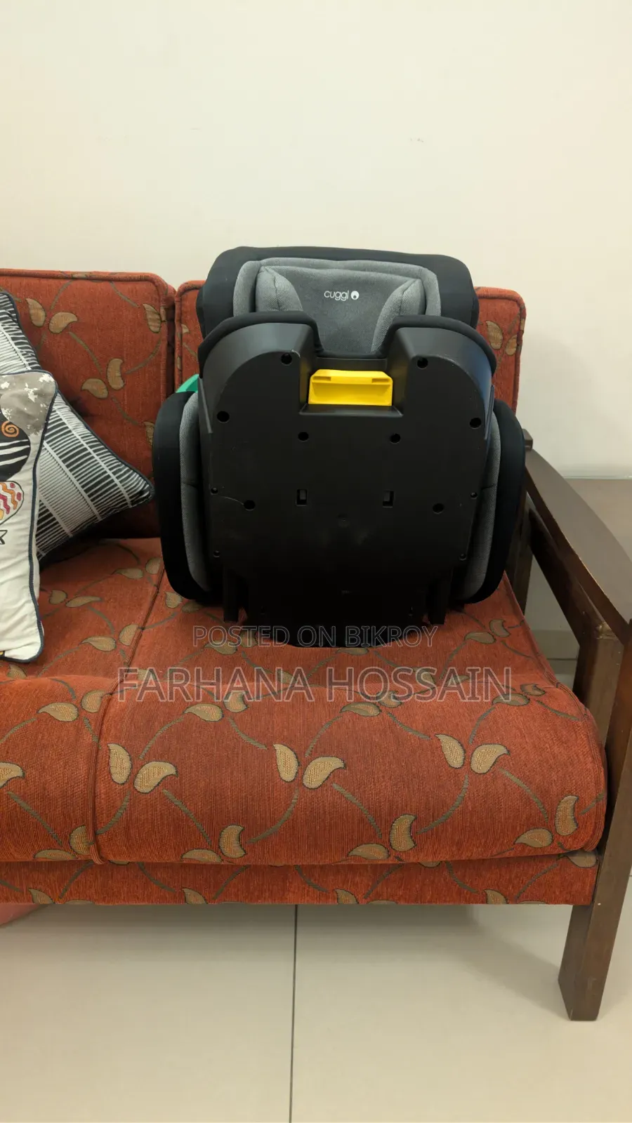 Baby Car Seat: Cuggl Isofix Foldable Car Seat