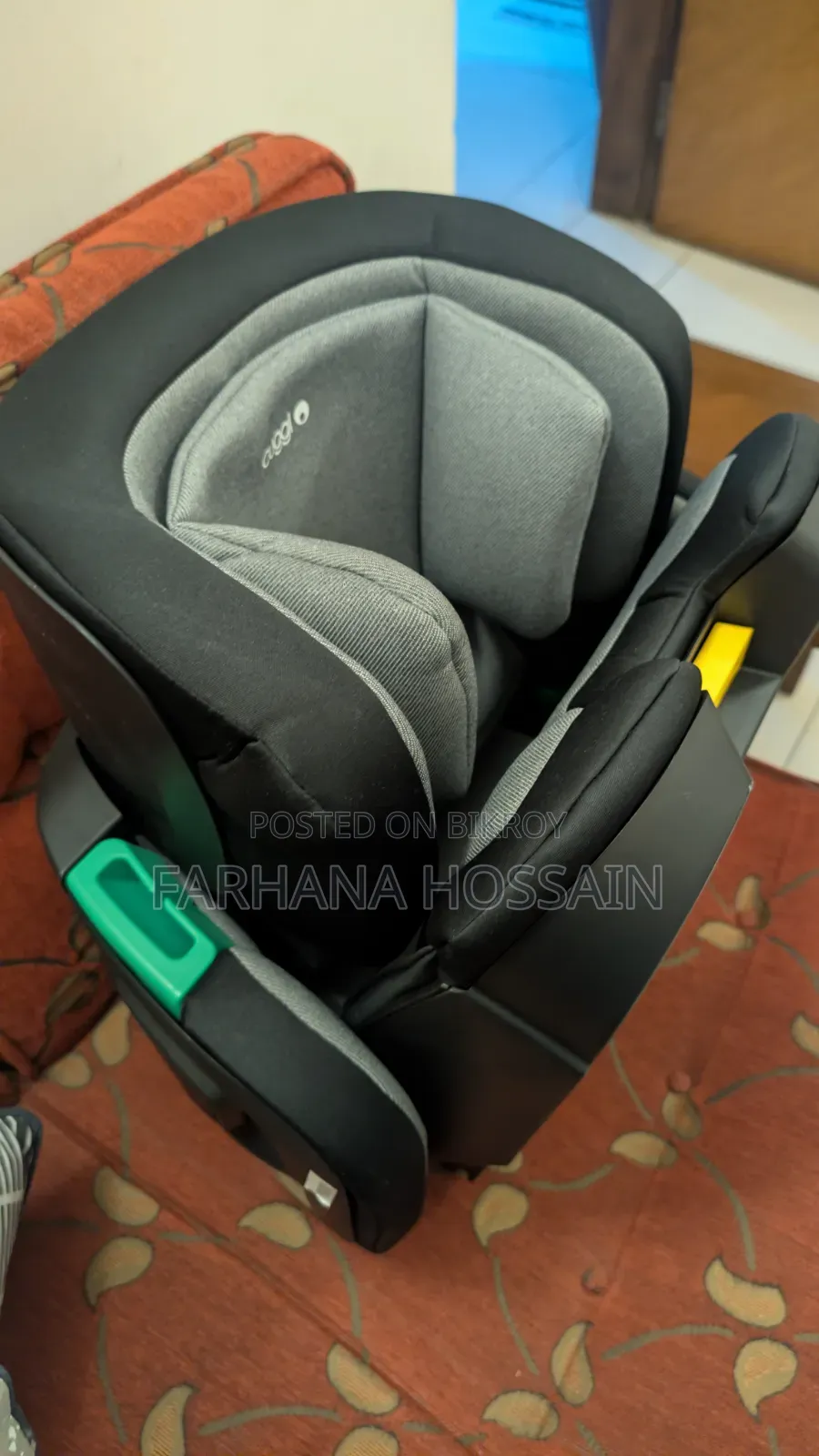 Baby Car Seat: Cuggl Isofix Foldable Car Seat