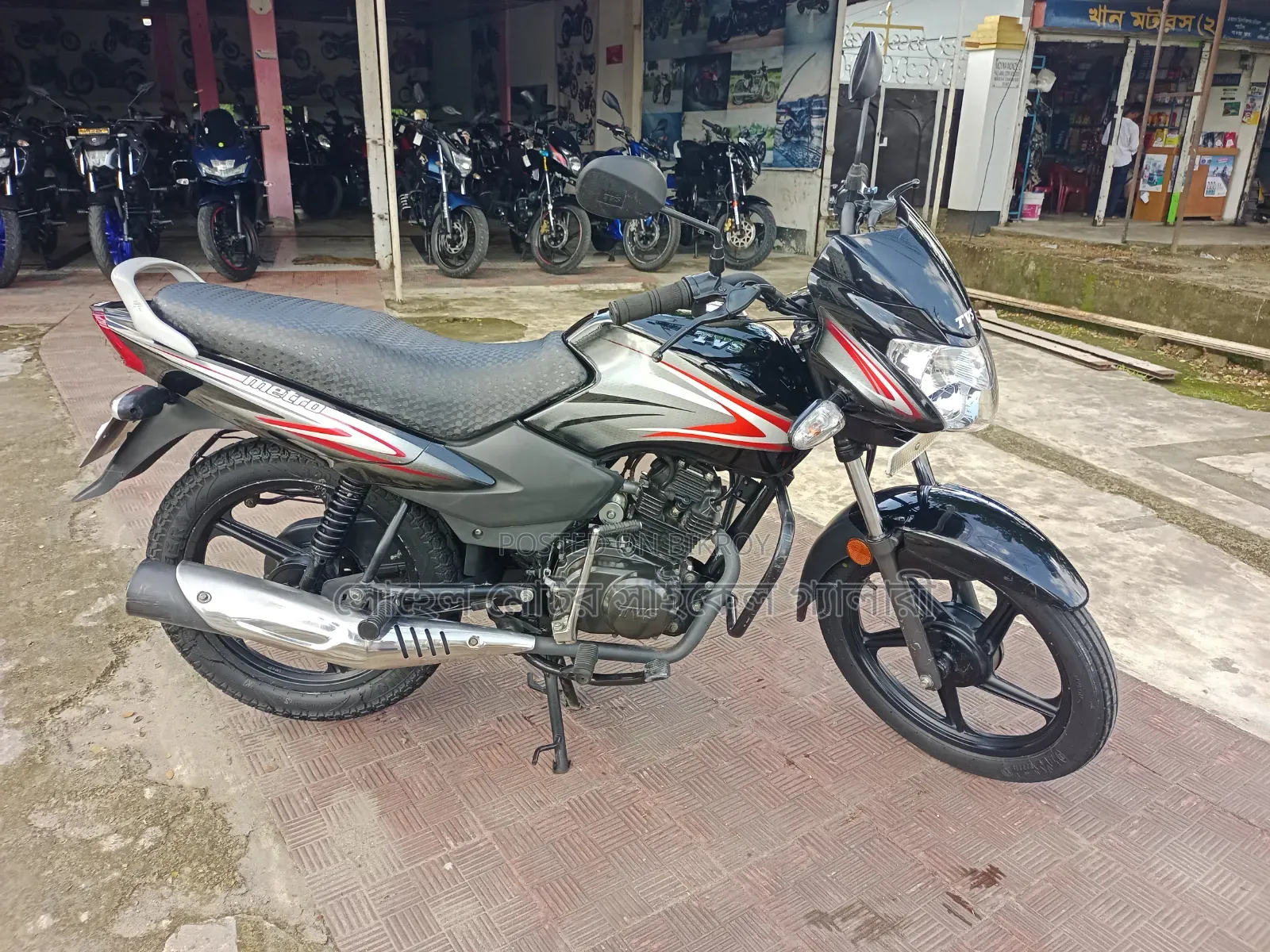 টিভিএস মেট্রো ২০২৫ ব্ল্যাক