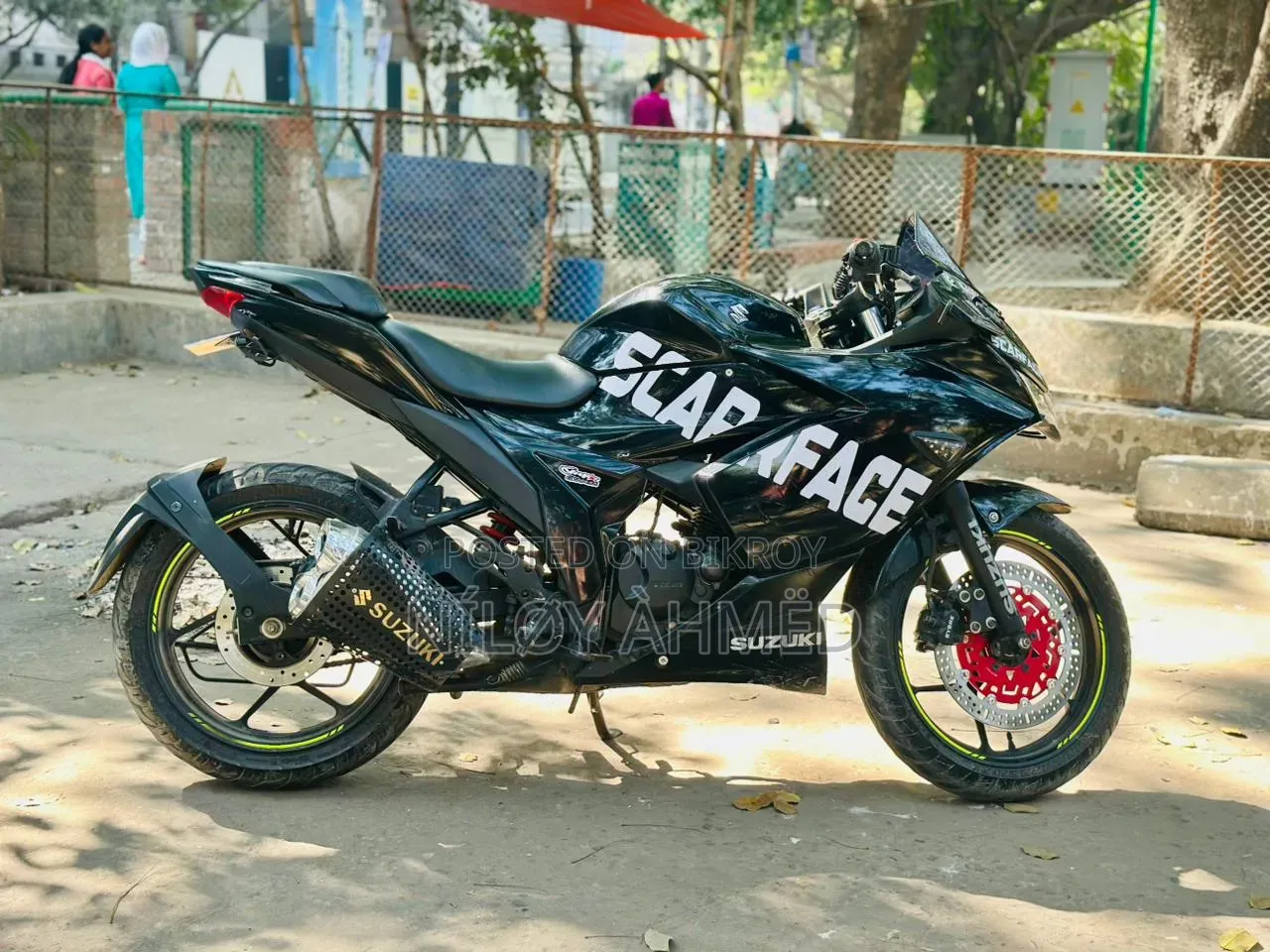 Suzuki Gixxer SF FI 2024 Black