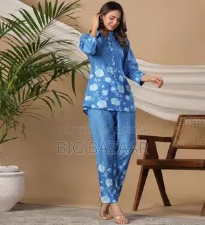 Premium 3D Digital Print Two-Piece Set