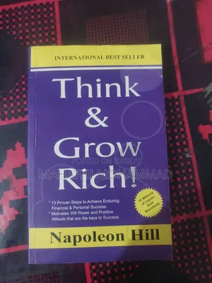 Think and Grow Rich Self Improvement Book
