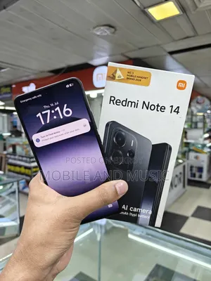 শাওমি রেডমি নোট ১৪ ৪জি ২৫৬ জিবি ব্ল্যাক