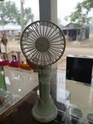 Hoco MMJ02 Portable Hand Carry Mini Handheld Fan - White