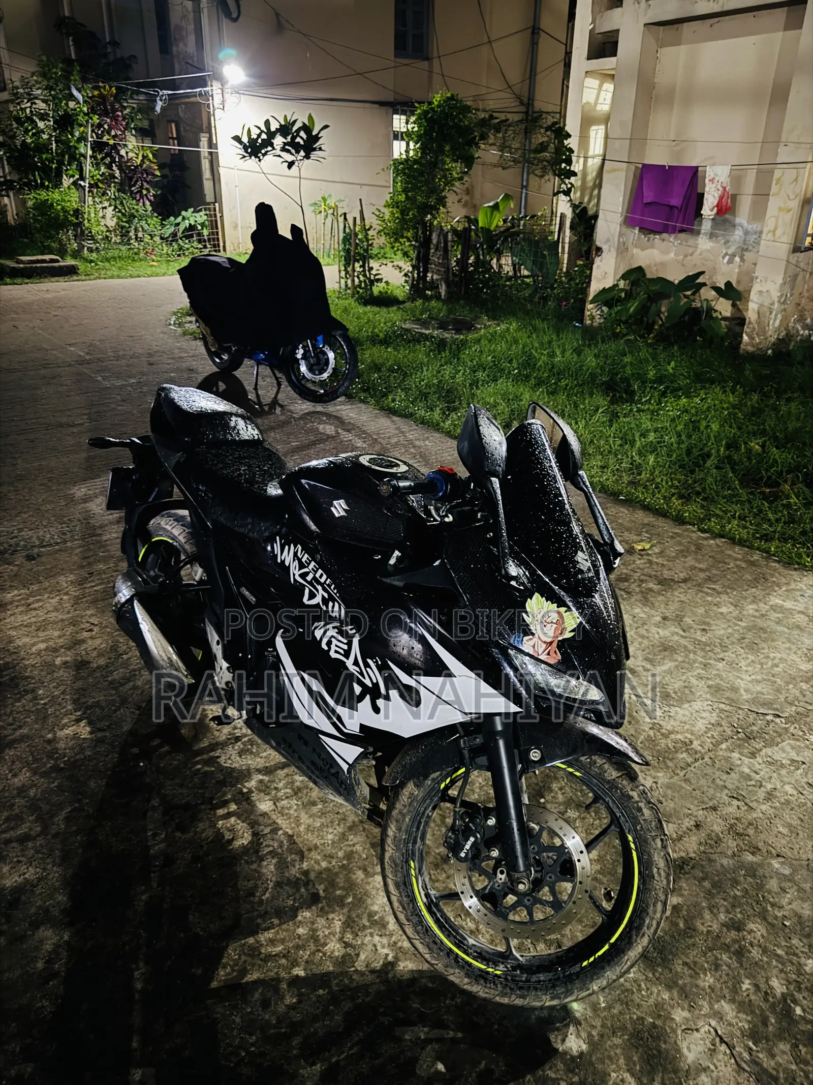 Suzuki Gixxer SF FI 2023 Black