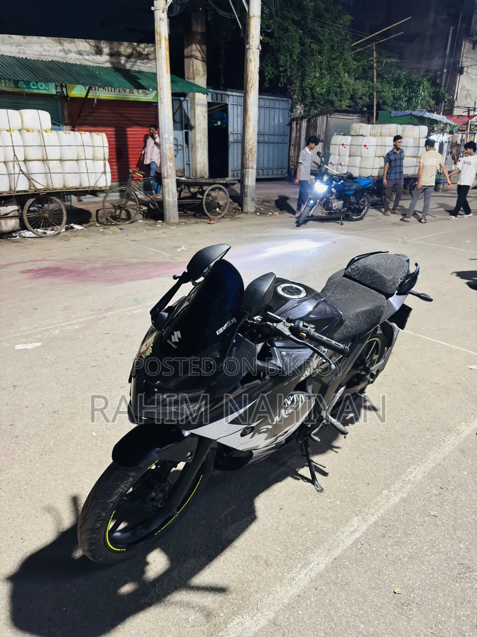 Suzuki Gixxer SF FI 2023 Black
