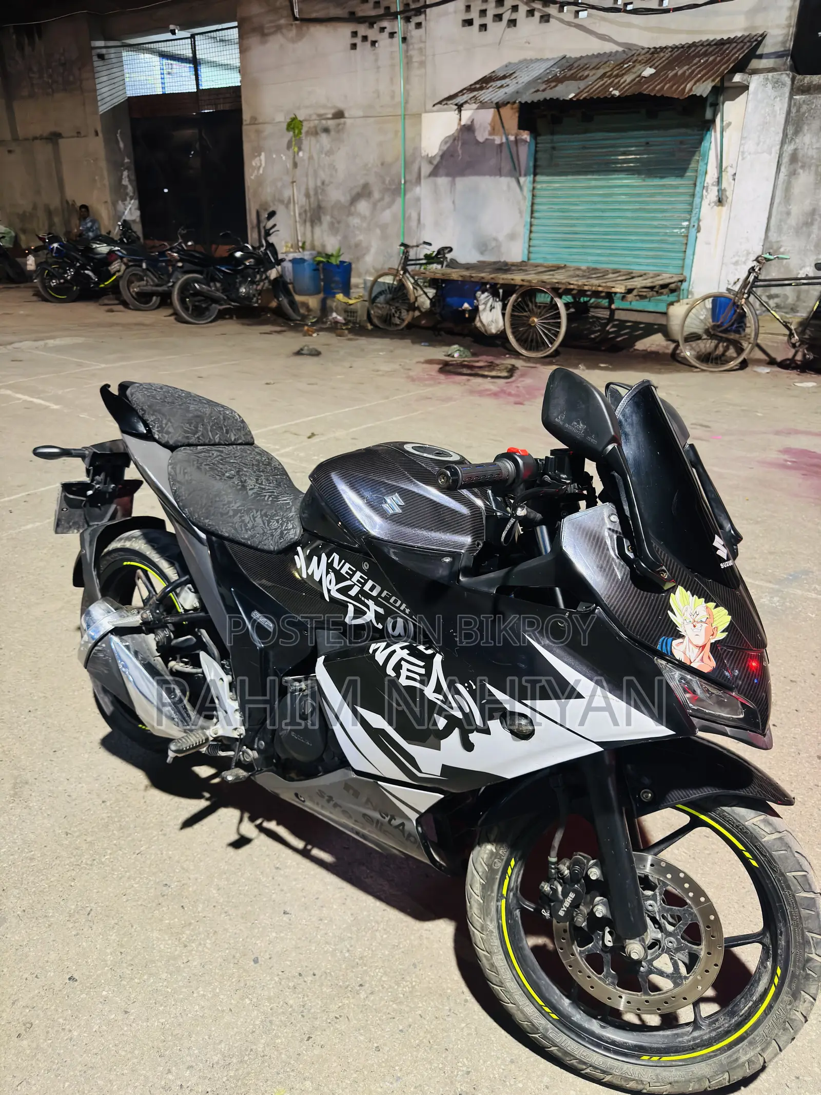Suzuki Gixxer SF FI 2023 Black