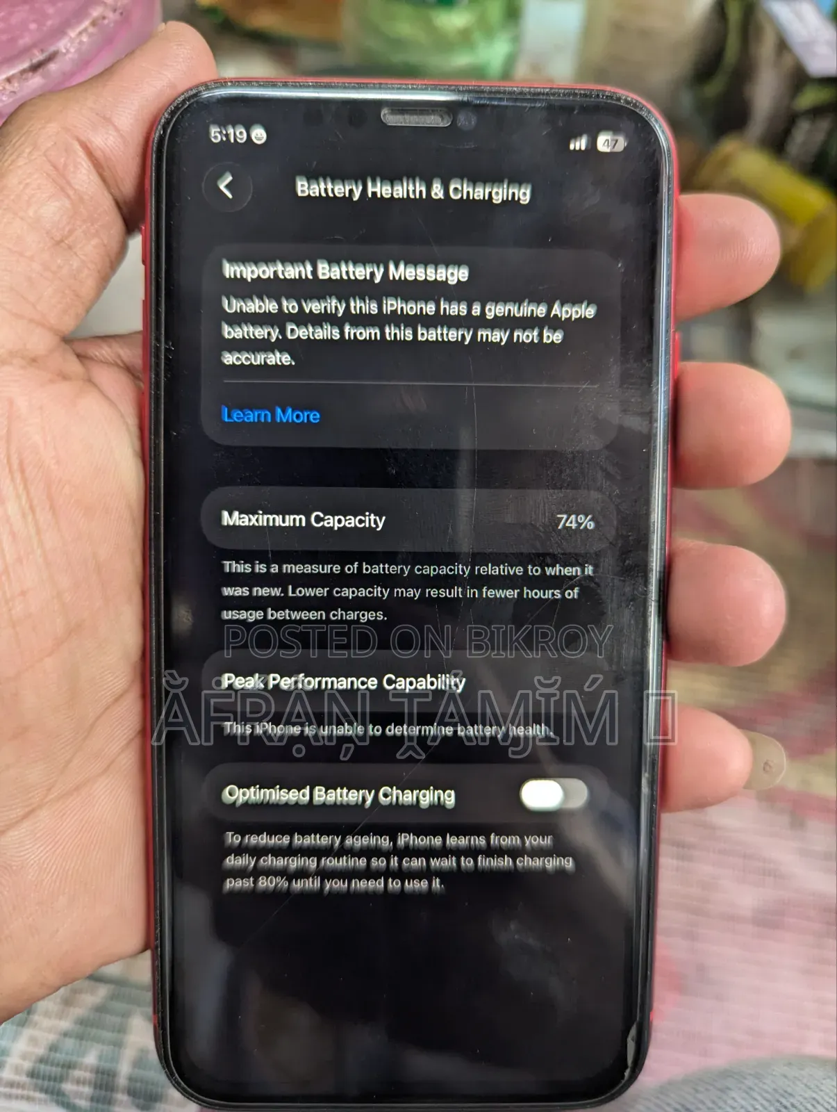 Apple iPhone 11 128 GB Red