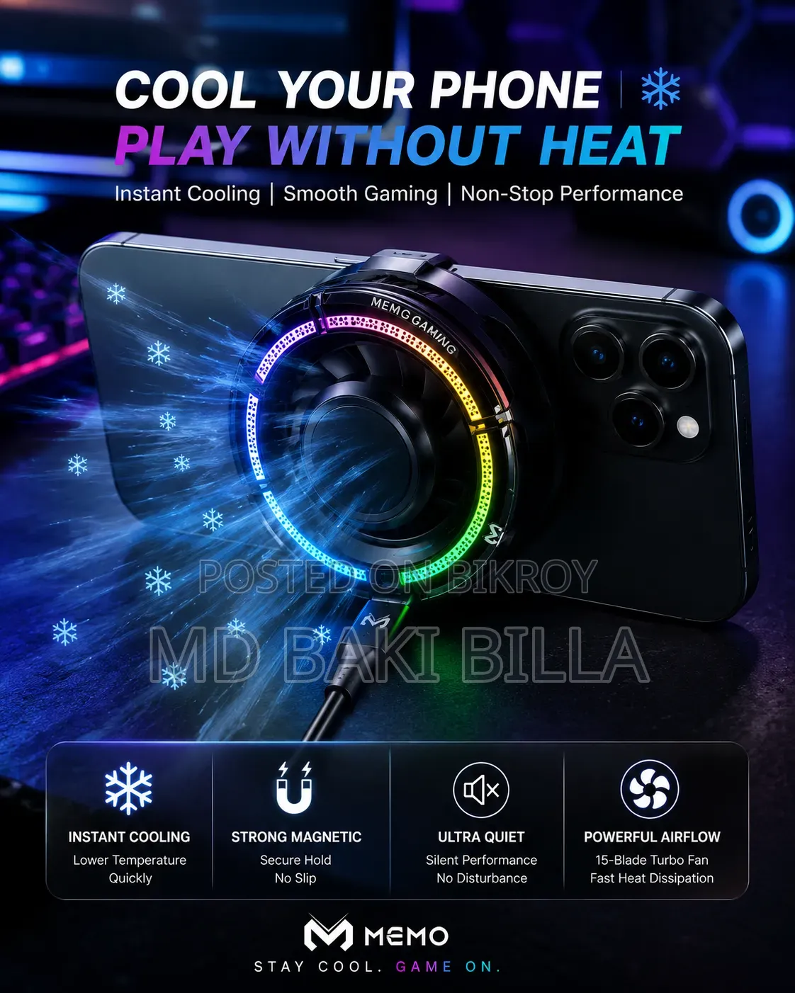 Memu Magnetic Cooler