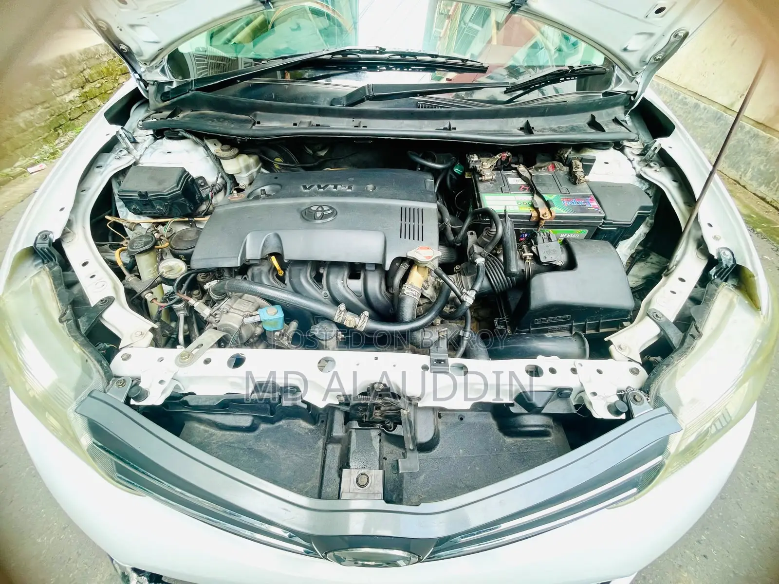 Toyota Axio 2013 White