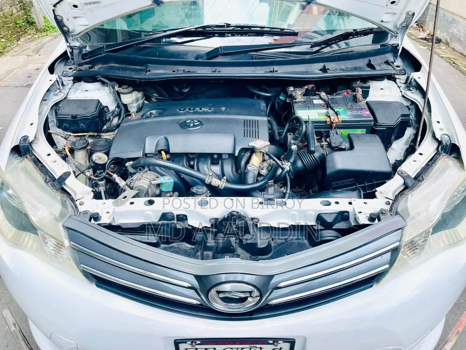 Toyota Axio 2013 White