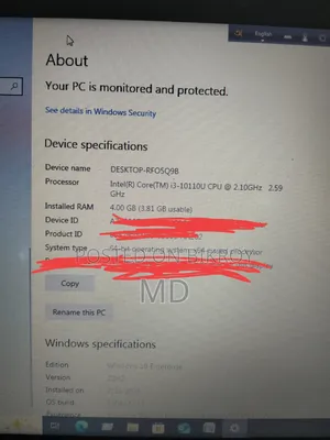 Laptop HP 4GB Intel Core I3 SSD 1T