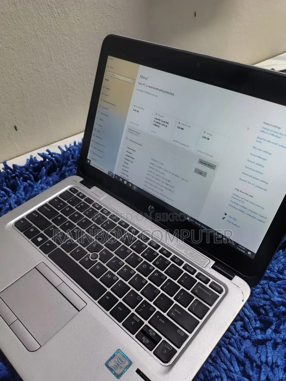 Desktop Computer HP 8GB Intel Core I5 HDD+SSD 256GB