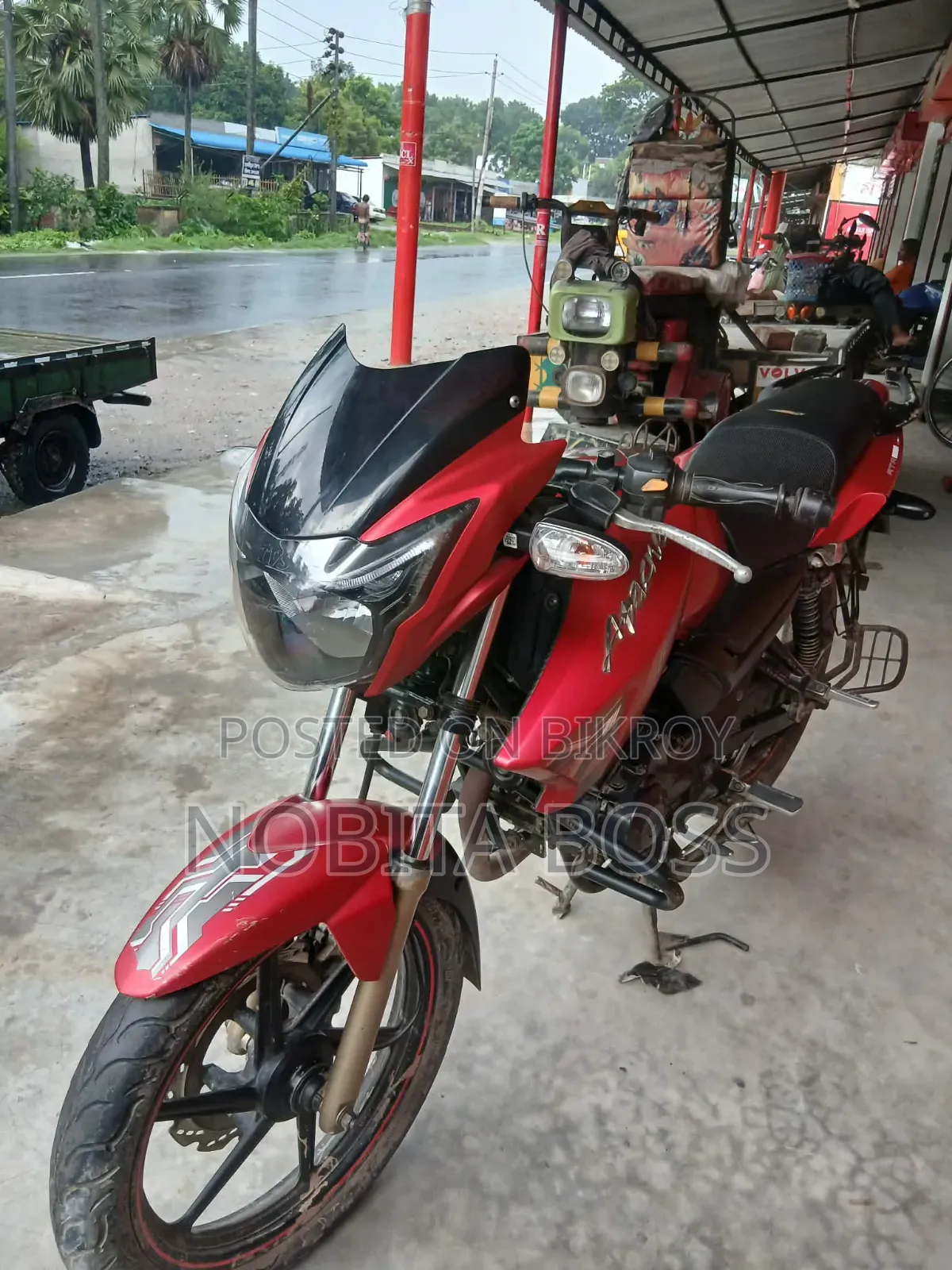 TVS Apache RTR 160 2V 2018 Red