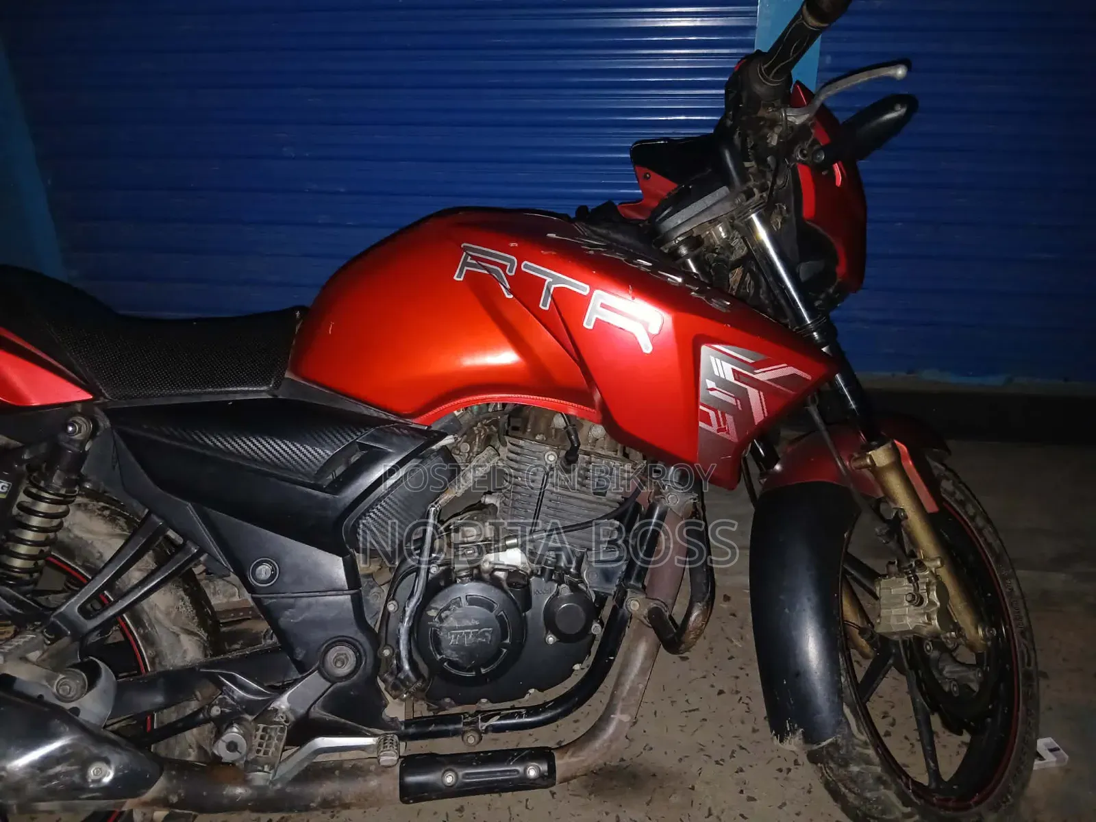 TVS Apache RTR 160 2V 2018 Red