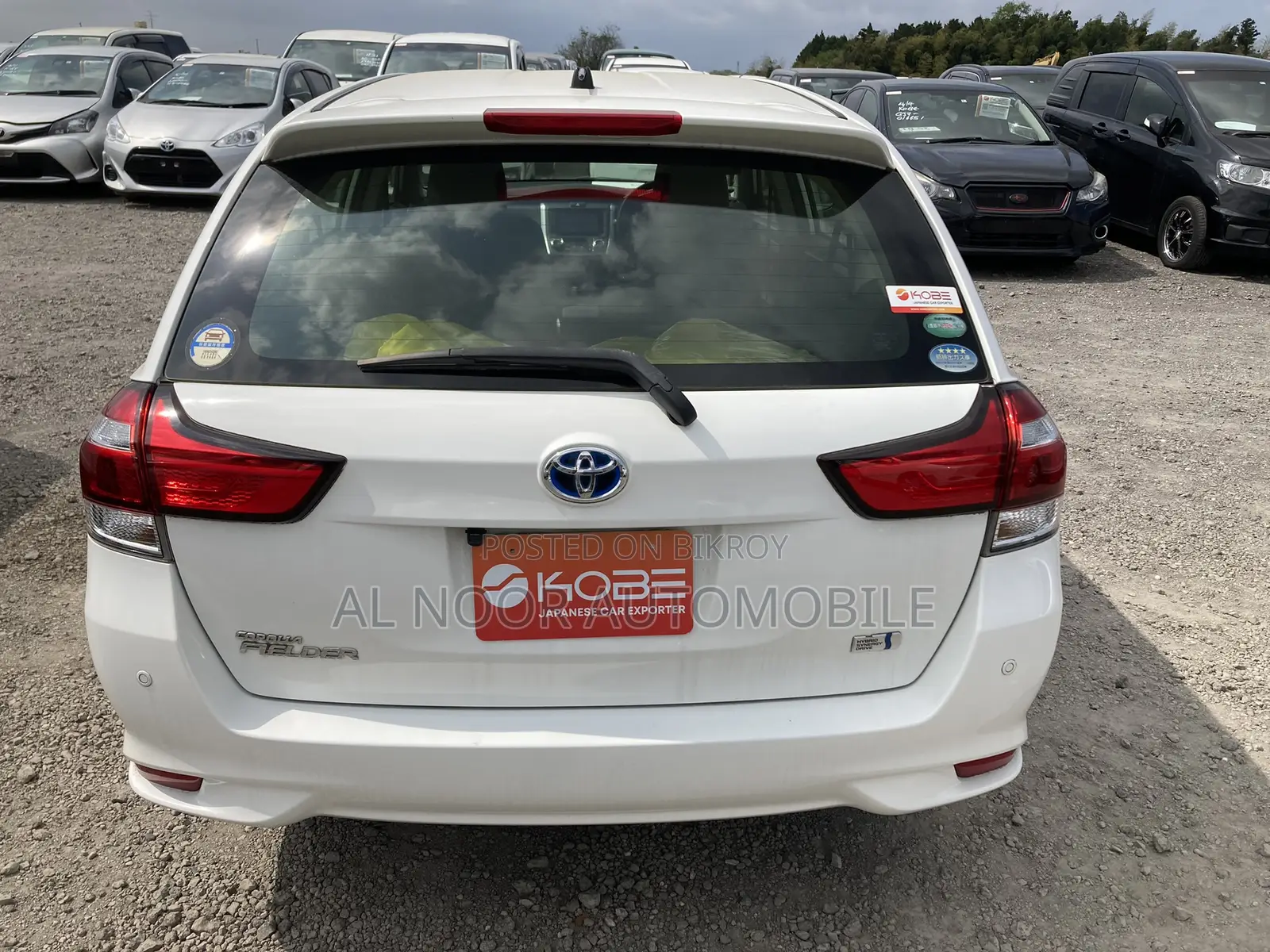 Toyota Corolla Fielder 2021 White