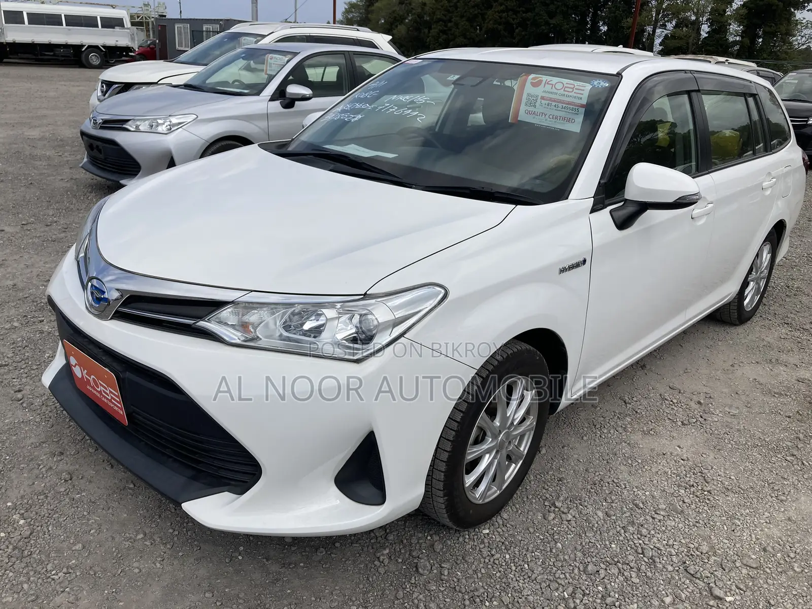 Toyota Corolla Fielder 2021 White
