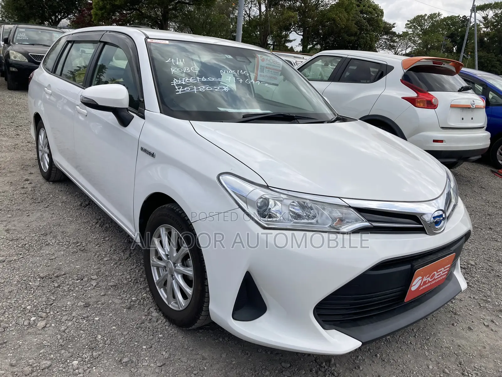 Toyota Corolla Fielder 2021 White
