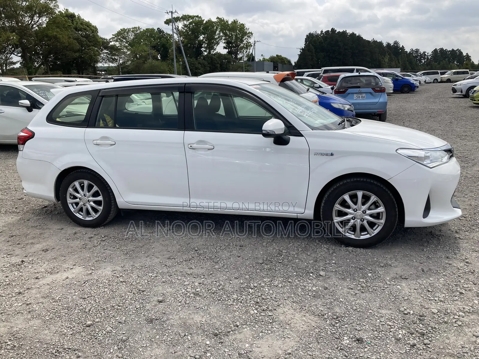 Toyota Corolla Fielder 2021 White
