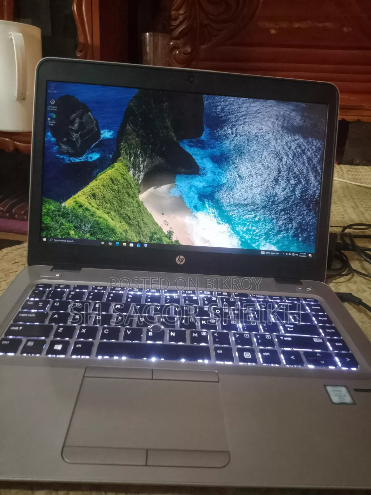 Laptop HP EliteBook 840 G3 8GB Intel Core I5 SSD 256GB
