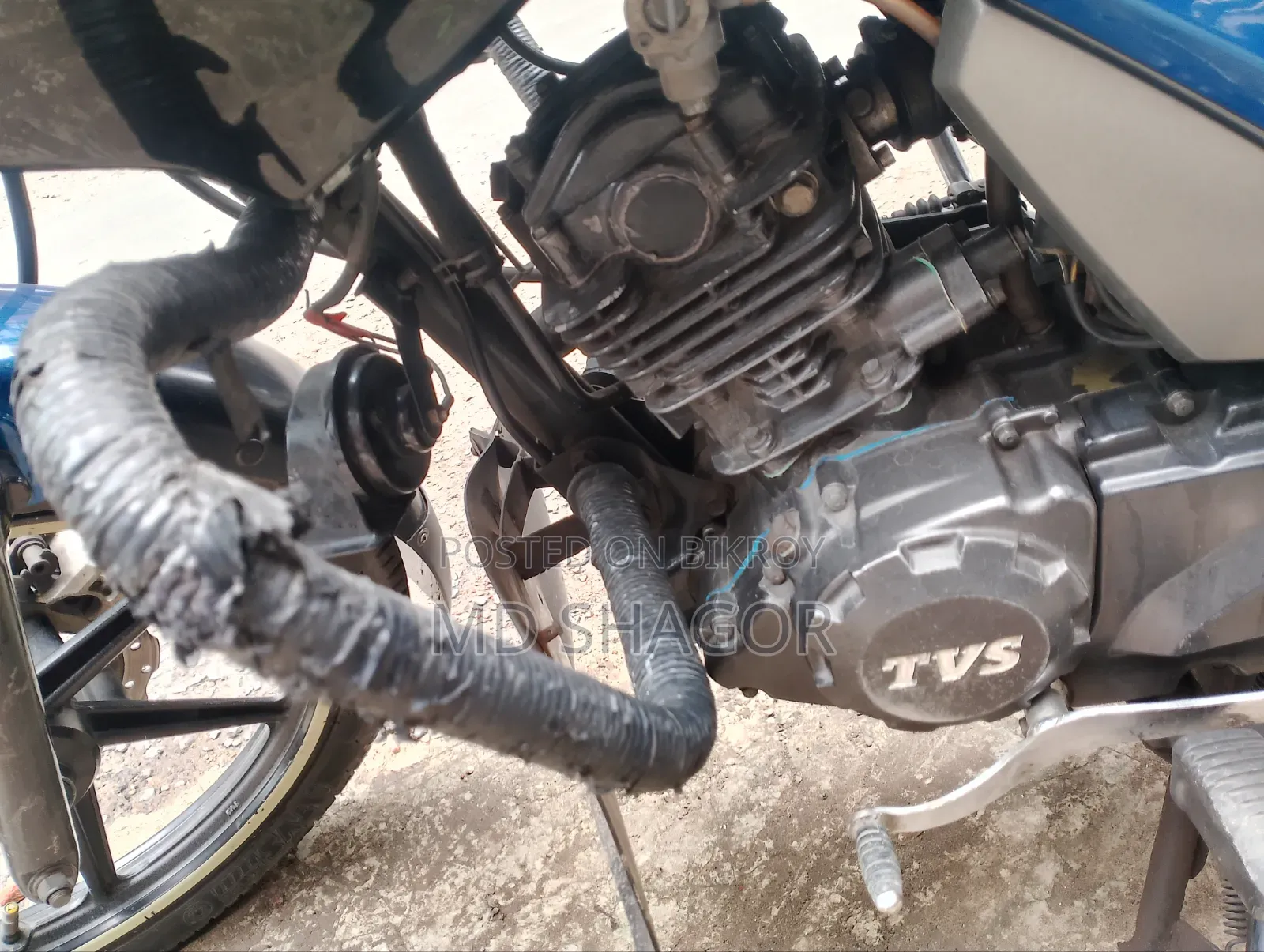 TVS Stryker 125 2018 Blue